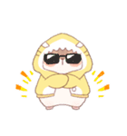 【夏】サメ！パーカー動物9（個別スタンプ：22）