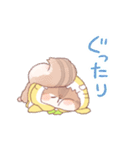 【夏】サメ！パーカー動物9（個別スタンプ：29）