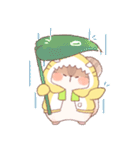【夏】サメ！パーカー動物9（個別スタンプ：30）