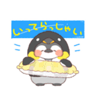 【夏】ペンギン！パーカー動物（個別スタンプ：18）