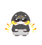 【夏】ペンギン！パーカー動物（個別スタンプ：22）
