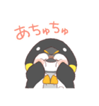 【夏】ペンギン！パーカー動物（個別スタンプ：25）