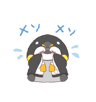 【夏】ペンギン！パーカー動物（個別スタンプ：31）