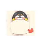 【夏】ペンギン！パーカー動物（個別スタンプ：37）