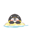 【夏】ペンギン！パーカー動物（個別スタンプ：38）