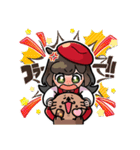 『らこぽん＆みらいちゃん』スタンプ 3（個別スタンプ：10）