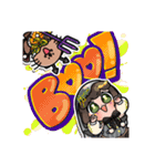 『らこぽん＆みらいちゃん』スタンプ 3（個別スタンプ：24）