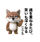 更年期柴犬（個別スタンプ：29）