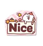 ゆるくま93 秋！！（個別スタンプ：34）