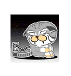チョイ悪顔ネコ 9 文字無し（個別スタンプ：32）