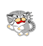 チョイ悪顔ネコ9 [アレンジ向]（個別スタンプ：16）