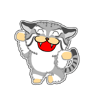 チョイ悪顔ネコ9 [アレンジ向]（個別スタンプ：35）