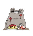 でかくまさんちびねこさん（個別スタンプ：6）