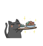 でかくまさんちびねこさん（個別スタンプ：21）