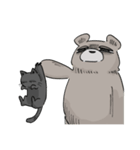でかくまさんちびねこさん（個別スタンプ：31）