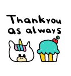(nenerin日常会話スタンプ373英語気遣い)（個別スタンプ：7）