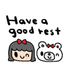 (nenerin日常会話スタンプ373英語気遣い)（個別スタンプ：14）