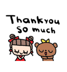 (nenerin日常会話スタンプ373英語気遣い)（個別スタンプ：37）