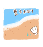 小人さんとミーちゃん～8月誕生石＆花～（個別スタンプ：16）