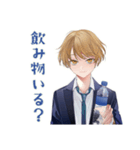 王子系女子高生★部活連絡（個別スタンプ：21）