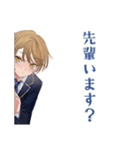 王子系女子高生★部活連絡（個別スタンプ：35）