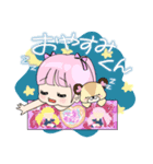 一生友子×sweet スタンプ（個別スタンプ：4）