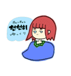 ハングルガール＿（個別スタンプ：32）