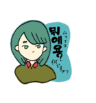 ハングルガール＿（個別スタンプ：34）