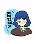 ハングルガール＿（個別スタンプ：39）