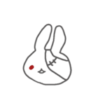 うさぎメンタル。(カラフル文字無し Ver.)（個別スタンプ：14）