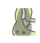 うさぎメンタル。(カラフル文字無し Ver.)（個別スタンプ：30）