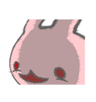 うさぎメンタル。(カラフル文字無し Ver.)（個別スタンプ：38）