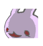 うさぎメンタル。(カラフル文字無し Ver.)（個別スタンプ：39）