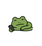 既読ムガエル（個別スタンプ：15）