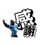 ゴリラ×サッカー！第七弾！デカ文字！（個別スタンプ：10）