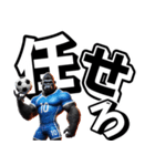 ゴリラ×サッカー！第七弾！デカ文字！（個別スタンプ：11）