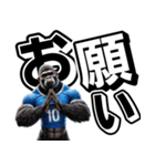 ゴリラ×サッカー！第七弾！デカ文字！（個別スタンプ：12）