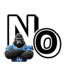 ゴリラ×サッカー！第七弾！デカ文字！（個別スタンプ：30）