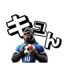 ゴリラ×サッカー！第七弾！デカ文字！（個別スタンプ：38）