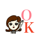 使える♪おとなキュート女子（個別スタンプ：7）