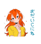 ポップな女の子の体調連絡（個別スタンプ：29）