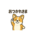 もふもふコーギーのスタンプセット（個別スタンプ：5）