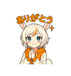 なりきりぴょんスタンプ2（個別スタンプ：2）