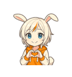 なりきりぴょんスタンプ2（個別スタンプ：16）