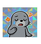 キラキラシール風アシカ@SFW（個別スタンプ：11）