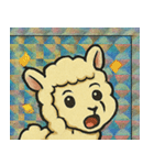 伝説アルパカ大集合@SFW（個別スタンプ：4）