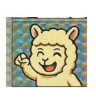 伝説アルパカ大集合@SFW（個別スタンプ：5）