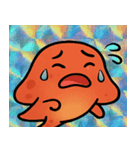 キラキラシール風アカエイ@SFW（個別スタンプ：3）