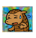 激走！アルマジロ神伝説@SFW（個別スタンプ：11）