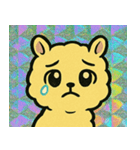 笑撃！アルパカ無双伝@SFW（個別スタンプ：3）